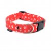 Obojek Foofoo Design Paw Red 1 1