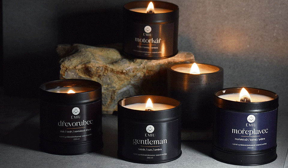 Pánské svíčky – jaké vůně se líbí mužům?