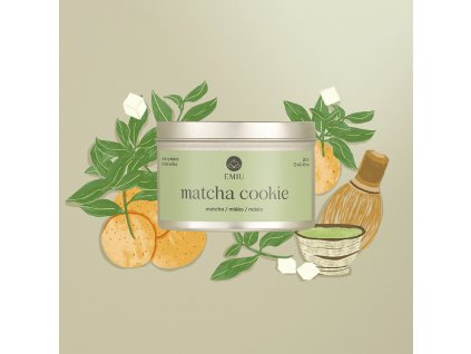 2 plech matcha cookie
