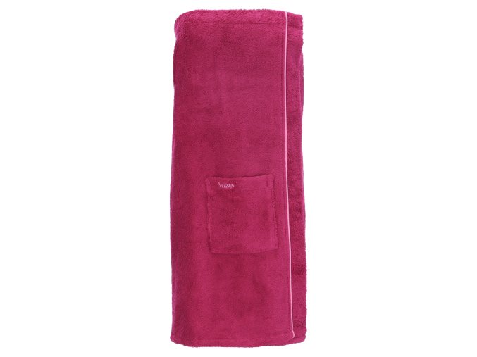 Saunový kilt Vossen LIVINA - cranberry (dámský)