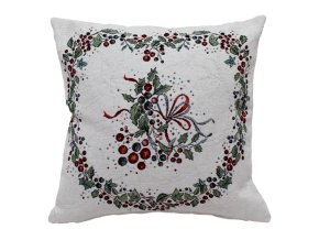 Gobelínový vánoční povlak jmelí