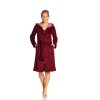 1415713234 Vossen Bademantel Palermo burgundy XS
