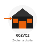 Rozvoz Zvolen a okolie