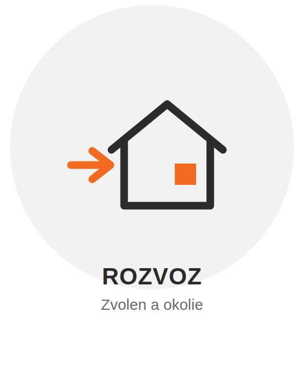 Rozvoz Zvolen a okolie