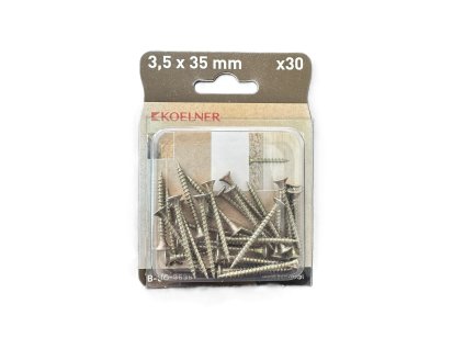 Skrutka UC 3,5x35mm univerzálna skrutka do dreva zapustená hlava bal.30ks