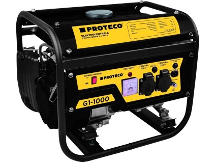 Elektrocentrála 1 fázová 1000W (AC 1x230V, DC 1x12V)