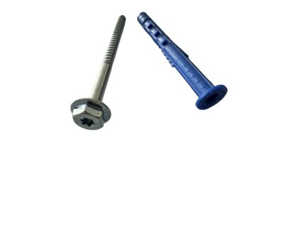 Hmoždinka rámová s poz. 6hran. skrutkou a limcom 10x100 mm