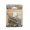 Skrutka UC 5x30 mm univerzálna skrutka do dreva zapustená hlava bal.20 ks