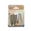 Skrutka UC 6x50 mm univerzálna skrutka do dreva zapustená hlava bal.9 ks