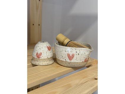 Matcha set 2 ks - BIG HEARTS
