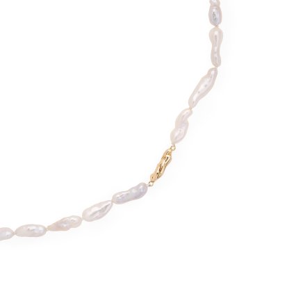 Keshi Pearl Fragment náhrdelník detail