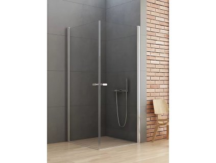Sprchový kout New Soleo Chrom 70x80 cm rohový vstup
