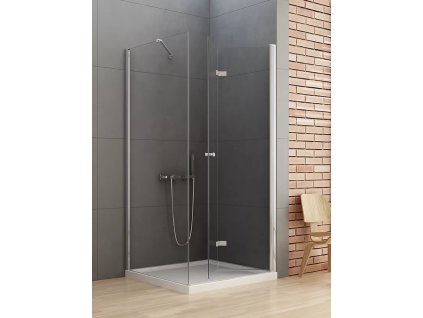 Sprchový kout New Soleo Chrom 70x70 cm pravý, zalamovací