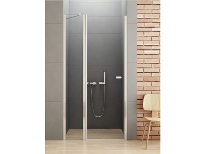 Dveře sprchové New Soleo Chrom 110 cm s pevným dílem