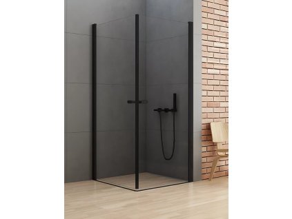 Sprchový kout New Soleo Black 70x80 cm rohový vstup