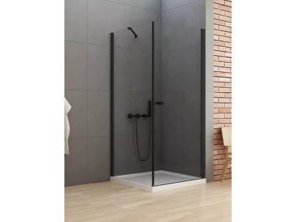Sprchový kout New Soleo Black 80x100 cm