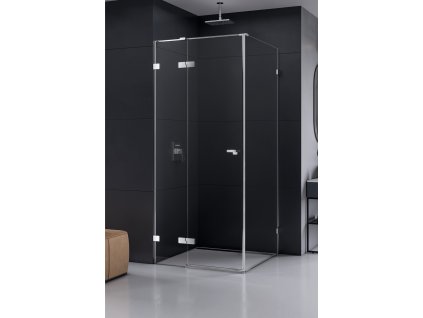 Sprchový kout Eventa Chrom 80x70 cm levý s pevným dílem