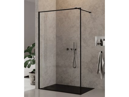 Walk-In New Modus Black 60 cm s černým rámem