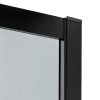 Sprchový kout New Varia Black 90x90 cm čtvrtkruh, čiré sklo