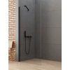 Walk-In New Soleo Black 80 cm s PŘÍČNOU ROZPĚROU