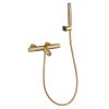 Vanová termostatická baterie LINE zlatá s příslušenstvím