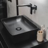 Umyvadlo na desku Feeling 50x36x13 cm černé