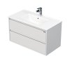 EMMY 60 cm Wellington/Wellington se dvěma zásuvkami, včetně umyvadla Sistema (D370/D370)