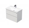 MATY 60 cm bílá se dvěma zásuvkami s umyvadlem ELITE (A0536)