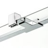 Sprchový kout New Soleo Chrom 80x70 cm příčná vzpěra