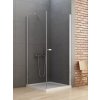 Sprchový kout New Soleo Chrom 90x90 cm příčná vzpěra