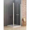 Sprchový kout New Soleo Chrom 70x100 cm dvoukřídlé dveře