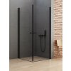 Sprchový kout New Soleo Black 80x80 cm rohový vstup