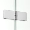 Dveře sprchové New Soleo Chrom 130 cm zalamovací dvoukřídlé