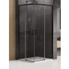 Sprchový kout Prime Black 70x100 cm rohový vstup