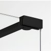 Walk-In s předstěnou New Modus Black 130x80 cm