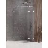 Sprchový kout Avexa Chrom 90x70 cm pravý s pevným dílem