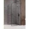 Sprchový kout Avexa Black 80x80 cm pravý s pevným dílem