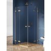 Sprchový kout Avexa Gold 120x80 cm rohový vstup se dvěma pevnými díly