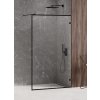 Walk-In Avexa Black 90 cm s černým rámem sklo 6 mm