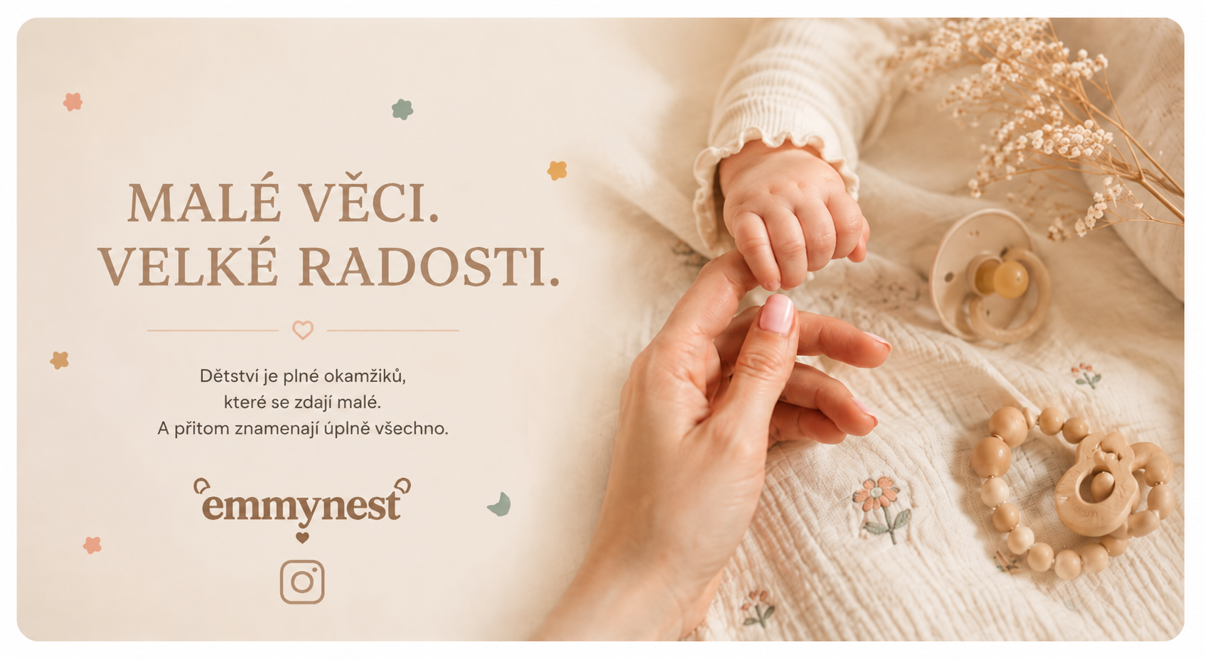 Zápatí - insta