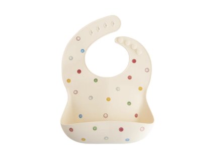 Silikonový dětský bryndák