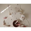 Mushie silikonový bryndák – Fairy Mice
