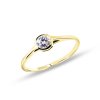 zásnubní prsten s diamantem žluté zlato emmys em22184
