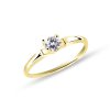 zásnubní prsten s diamantem žluté zlato emmys em22186