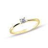 zásnubní prsten s diamantem žluté zlato emmys em22189