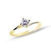 zásnubní prsten s diamantem žluté zlato emmys em22190