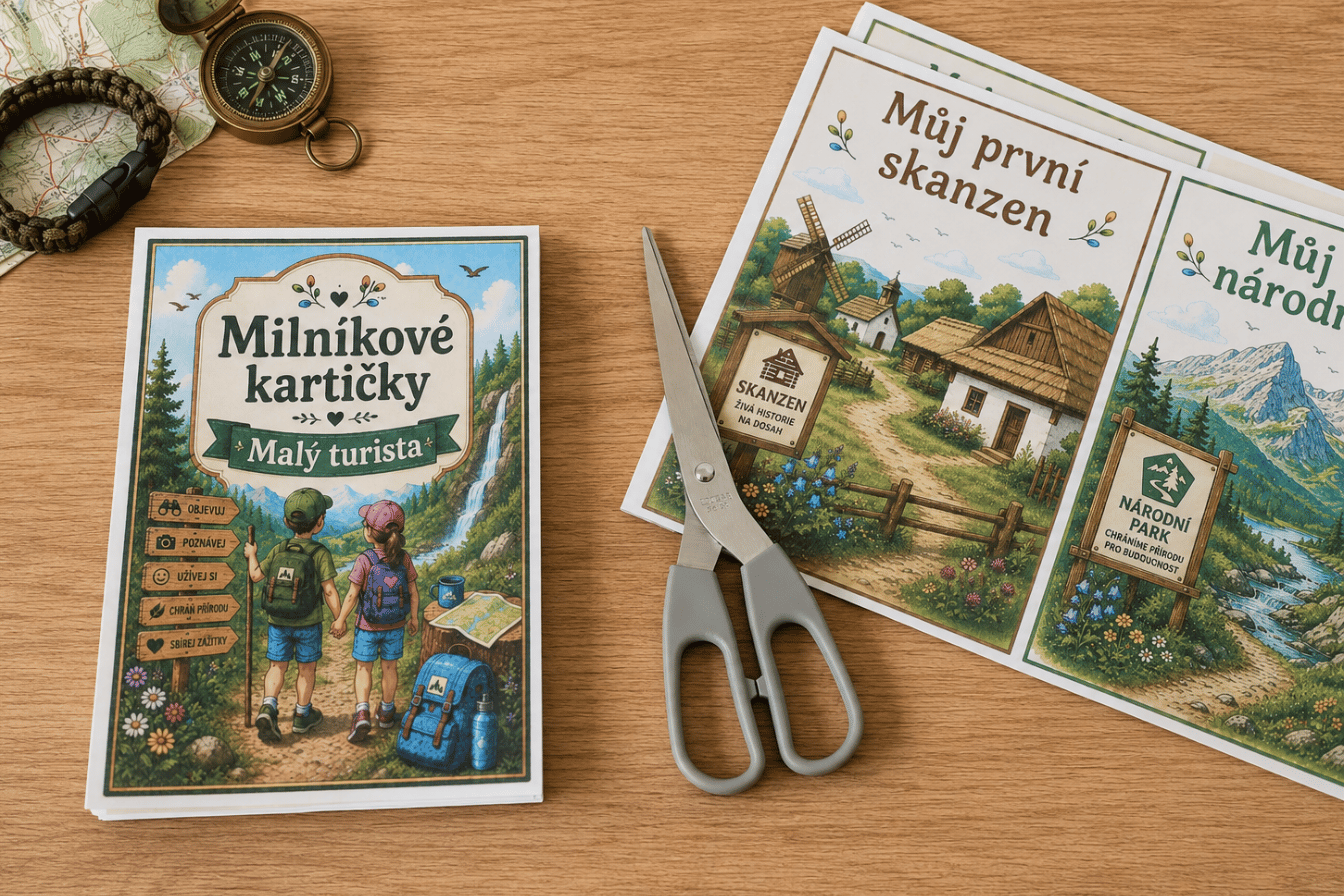 Jak vytisknout milníkové kartičky?