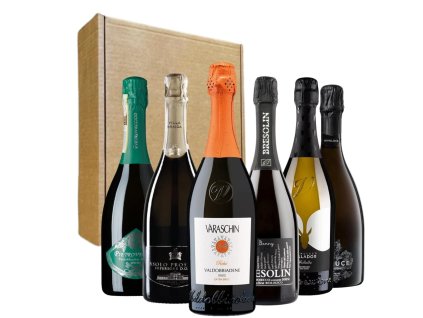 Degustační balíček Prosecco DOCG Extra Brut 6x0,75 l top min