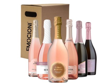 Degustační balíček Prosecco Rosé DOC 6x0,75 l min