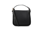 Černé kožené crossbody kabelky